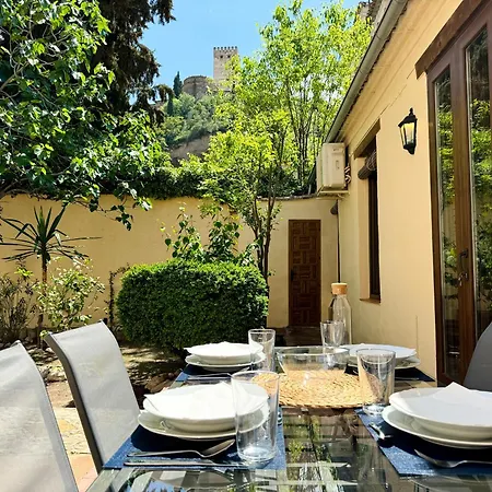 Casa Junto A La Alhambra Con Vistas Y Jardin Privado Granada