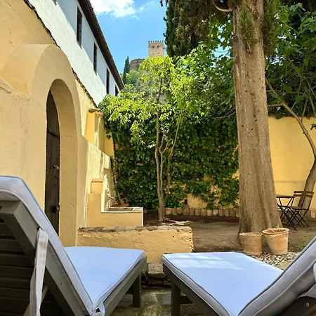 شقة Casa Junto A La Alhambra Con Vistas Y Jardin Privado *