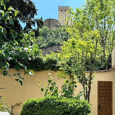 Casa Junto A La Alhambra Con Vistas Y Jardin Privado شقة